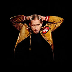 Roman Geike Gold San Francisco 49ers Bomber Jacket