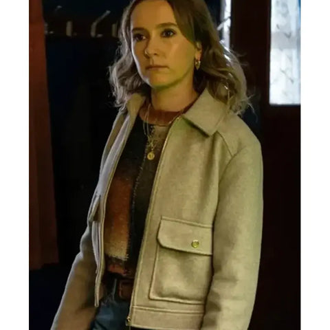 Rose Ayling-Ellis Code Of Silence S01 Grey Jacket