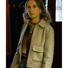 Rose Ayling-Ellis Code Of Silence S01 Grey Jacket