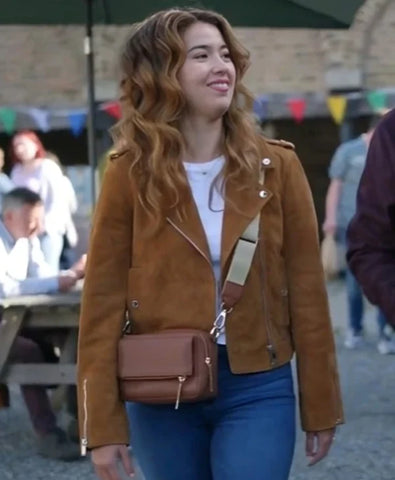 Royal-ish 2025 Nichole Sakura Suede Jacket