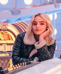 Ruby Sunday Doctor Who S14 Black Shearling Jacket