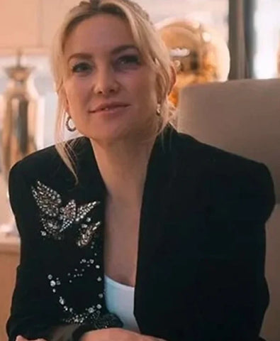 Running Point Kate Hudson Embellished Blazer