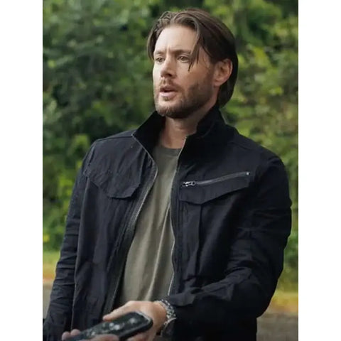 Russell Shaw Tracker S02 Black Cotton Jacket