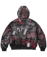 Supreme SS26 Guns Leather Jacket