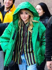 NYC Street Style Sabrina Carpenter Jacket