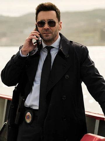 Saint-Pierre S01 Allan Hawco Black Coat