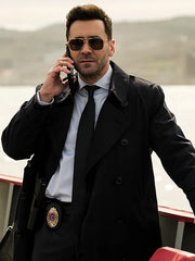 Saint-Pierre S01 Allan Hawco Black Coat