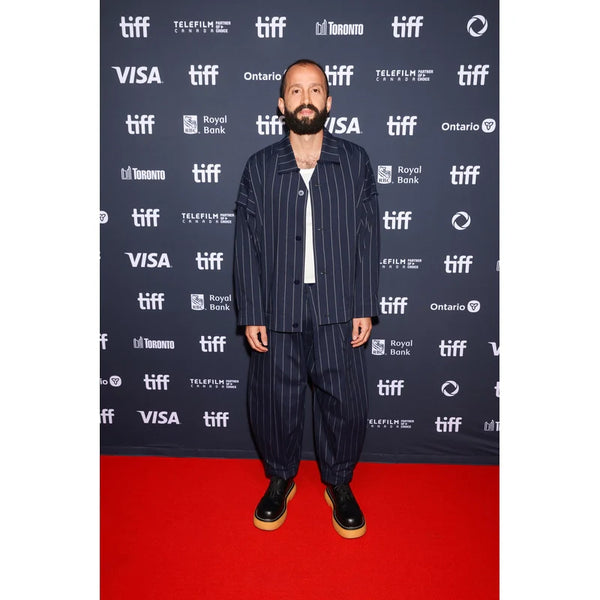 Samir Oliveros 2025 Movie The Luckiest Man in America Blue Suit