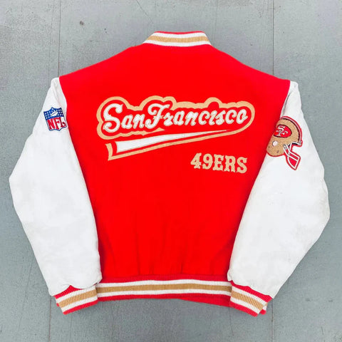 Super Bowl San Francisco 49ers Varsity Jacket