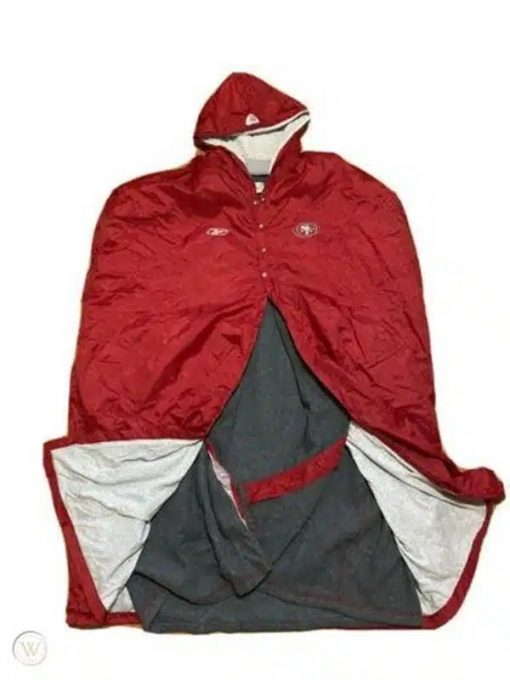 San Francisco 49ers Cape Coat