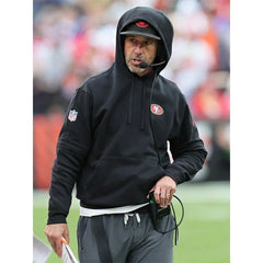 San Francisco 49ers Kyle Shanahan Black Pullover Hoodie