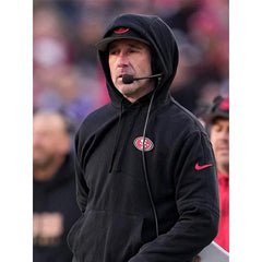 San Francisco 49ers Kyle Shanahan Black Pullover Hoodie