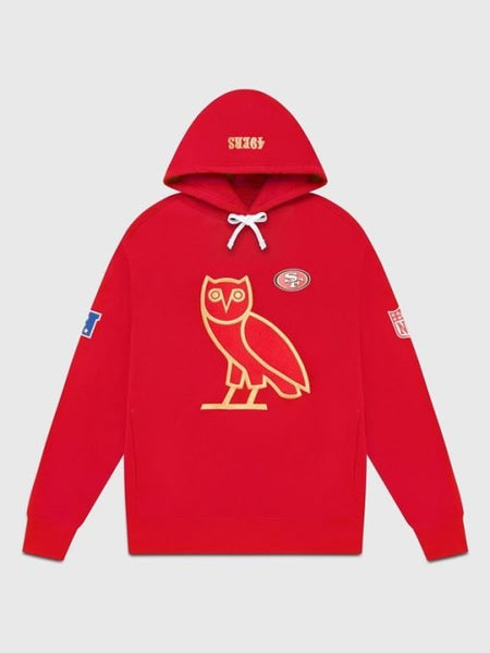 San Francisco 49ers Ovo Red Hoodie