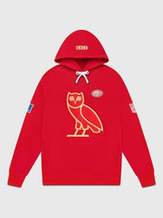San Francisco 49ers Ovo Red Hoodie