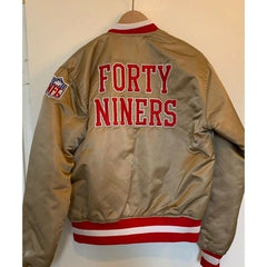 Roman Geike Gold San Francisco 49ers Bomber Jacket