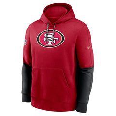 San Francisco 49ers Nike Sideline Club Pullover Hoodie