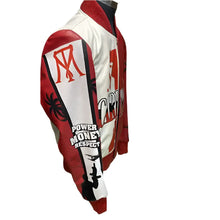 Scarface Red & White Leather Jacket