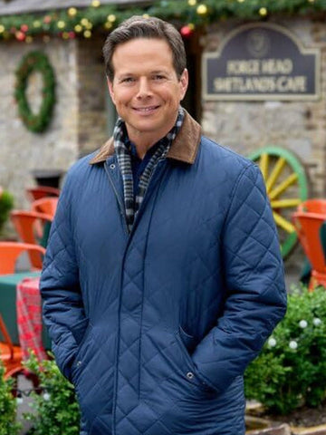Scott Wolf A Merry Scottish Christmas Blue Jacket