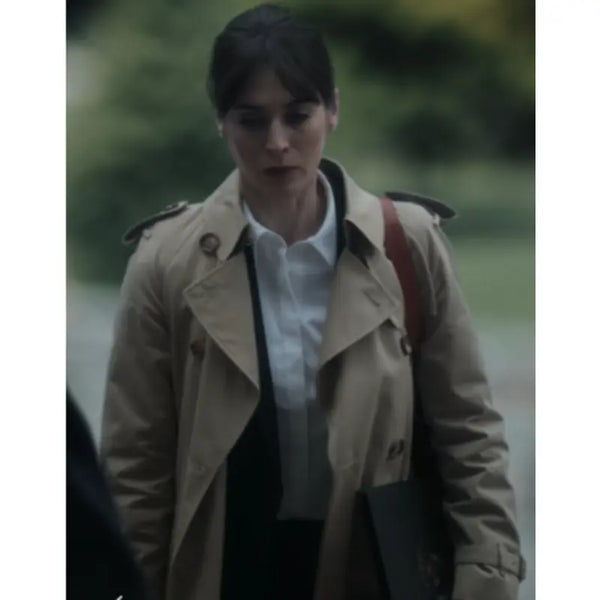 Alexandra Mullen Zero Day Gabardine Trench Coat