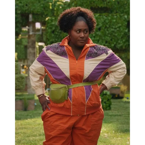 Danielle Brooks Minecraft Movie Colorful Cotton Jacket