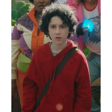 Sebastian Hansen Minecraft Movie Red Hoodie