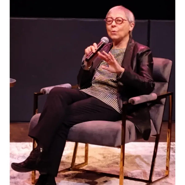 Sigrid Nunez The Friend 2025 Leather Blazer