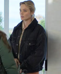 Scrublands S02 Mandy Bond Black Denim Sherpa Jacket