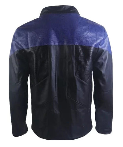 Season 3 Star Trek Picard Men’s Leather Field Jacket