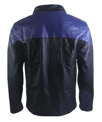 Season 3 Star Trek Picard Men’s Leather Field Jacket