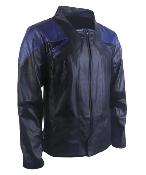 Season 3 Star Trek Picard Men’s Leather Field Jacket