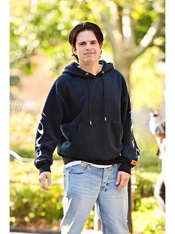 Sharper Sebastian Stan Black Hoodie
