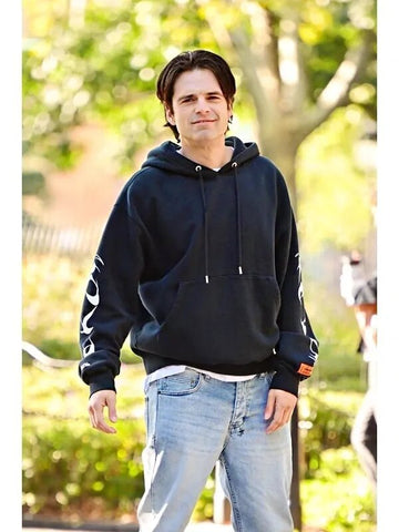 Sharper Sebastian Stan Black Hoodie