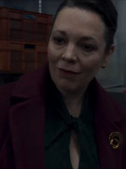 Secret Invasion Olivia Colman Maroon Coat