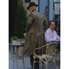 Eddie Redmayne The Day of the Jackal 2024 Grey Coat