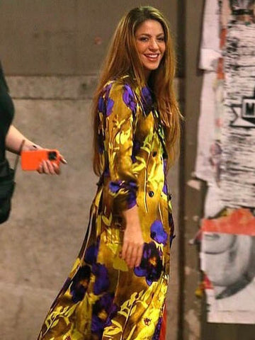 Monotonia Shakira Floral Coat