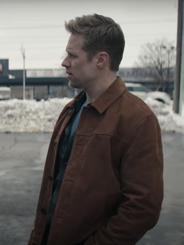David O’Donnell Reacher S02 Brown Suede Jacket