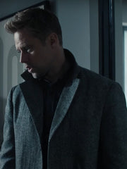 David O’Donnell Reacher S02 Grey Wool Coat