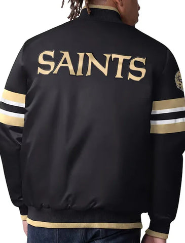 Shelton New Orleans Saints Black Jacket