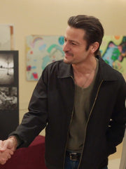 Shifting Gears 2024 Tyler Hynes Black Jacket