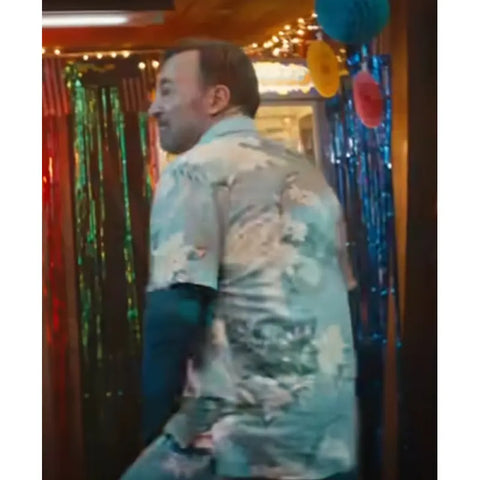 Hutch Mansell Nobody 2 Blue Hawaii Shirt