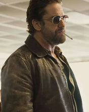 Gerard Butler Den Of Thieves 2 Pantera Brown Jacket