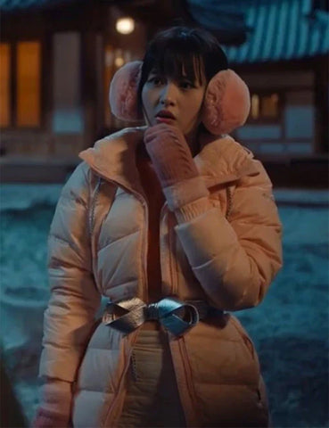 Han Bi Ryu XO, Kitty Pink Puffer Coat