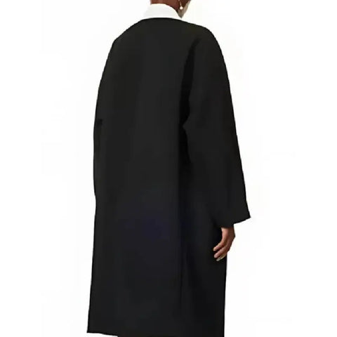 Joanna Wednesday TV Series S02 Grandmama Sequin-Embellished Black Coat