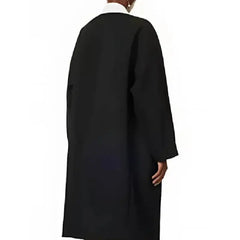 Joanna Wednesday TV Series S02 Grandmama Sequin-Embellished Black Coat