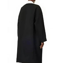 Joanna Wednesday TV Series S02 Grandmama Sequin-Embellished Black Coat