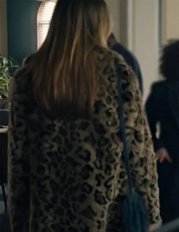 Kaitlin Olson High Potential Leopard Coat