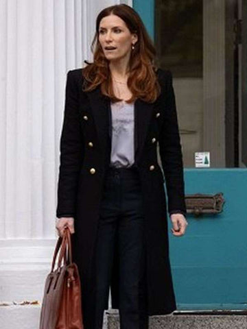 Sarah Levy SurrealEstate Black Wool Coat