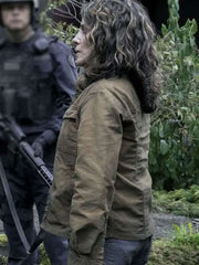 Alanna Ubach The Last of Us S02 Brown Jacket