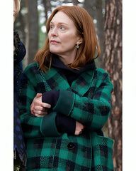 The Room Next Door Julianne Moore Checkered Jacket