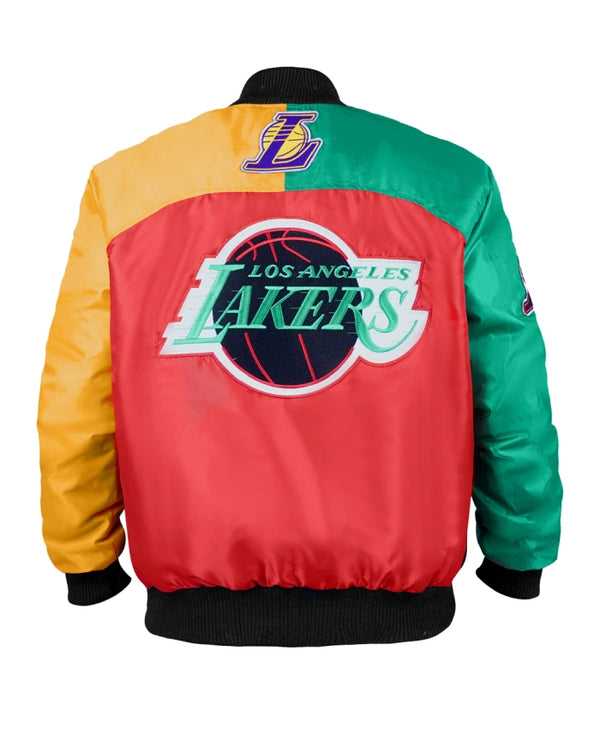 Los Angeles Lakers Ty Mopkins Color-Block Jacket